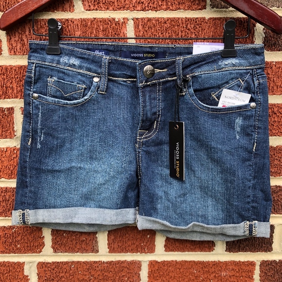Buy 2 Get 1 Free: Vigoss Studio Jean Shorts - Picture 1 of 3